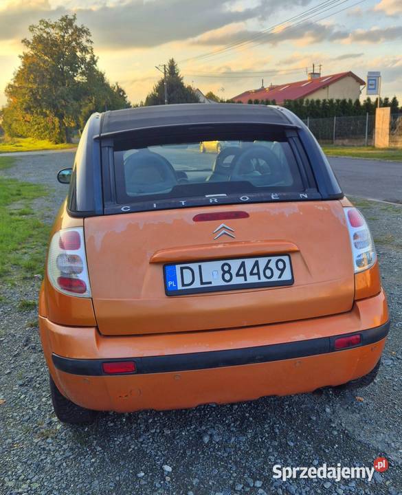 Citroen C3 pluriel sensodrive automat czujnik zmierzchu dolnośląskie Wrocław