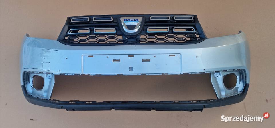 DACIA SANDERO II LIFT STEPWAY ZDERZAK PRZÓD Bieleń