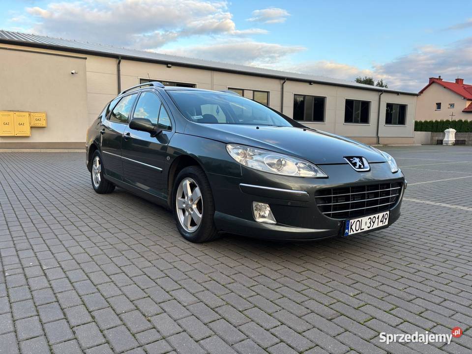Peugeot 407 ŚW 16 HDi 2009r Panorama Rzeszów