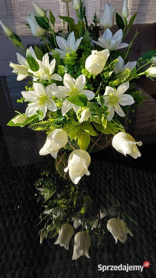 Kompozycja wiosenna nagrobna mazowieckie Augustów