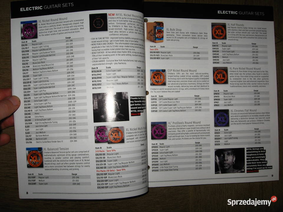 DAddario 2015 catalog katalog Kępice sprzedam