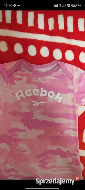 Nowy pajacyk dziewczynki Reebok Warszawa