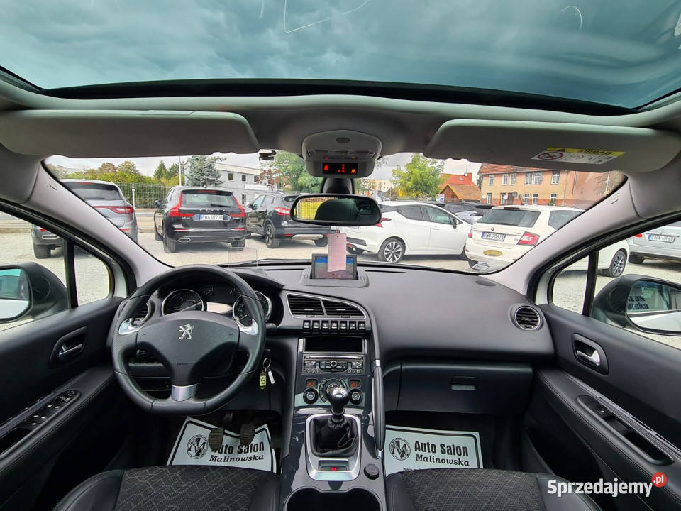 Peugeot 3008 SzklanyDach Navi Kamera HeadUp tempomat Wągrowiec