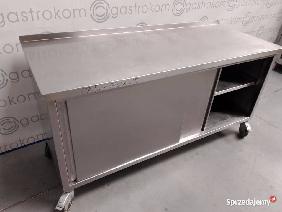 STÓŁ ROBOCZY JEZDNY DRZWI SUWANE 175X70X85 Biznes i Przemysł