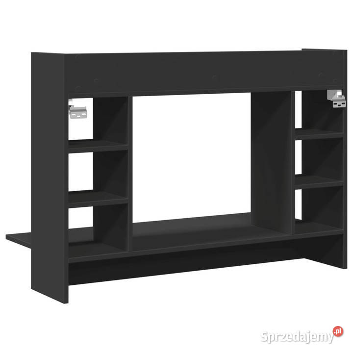 Biurko wiszące czarne 105x48x75 materiał mazowieckie Warszawa