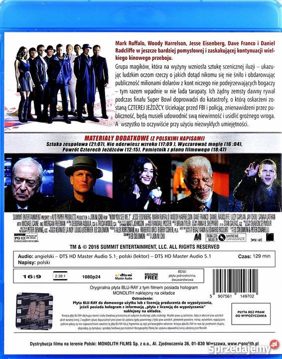 ILUZJA 2 WOODY HARRELSON pełne Kalisz