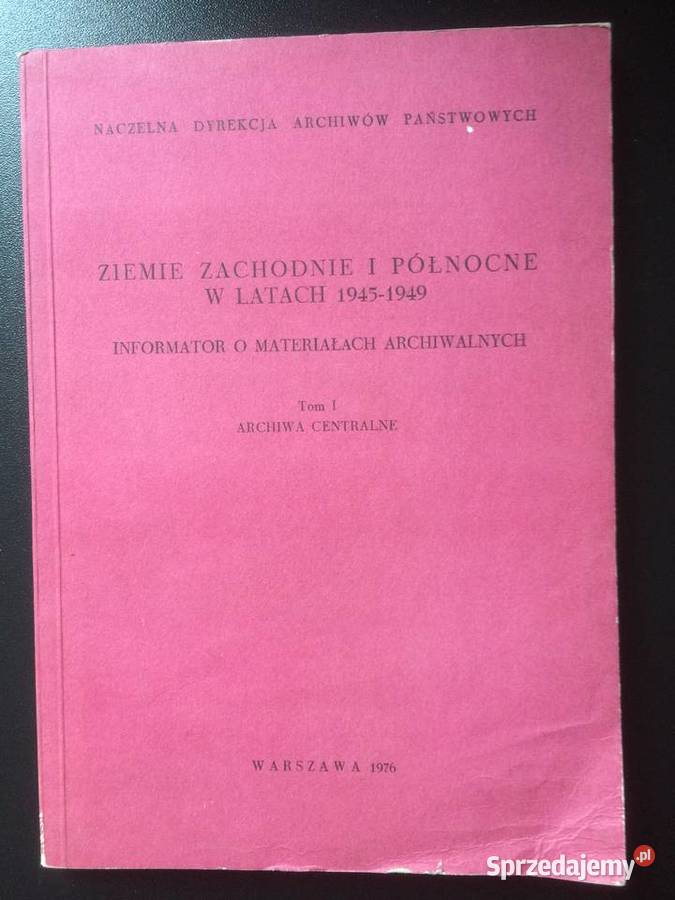 3308 Ziemie Zachodnie I Północne W Latach