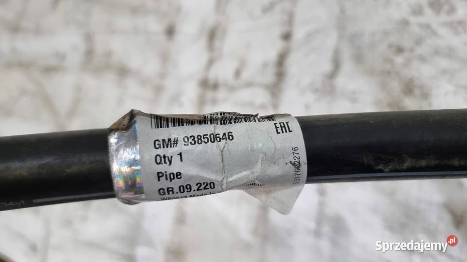 PRZEWÓD KLIMATYZACJI OPEL VIVARO B 8200228617 sprzedam