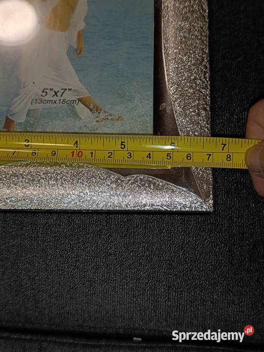 ramka na zdjęcia kolor srebrny stojąca Poznań sprzedam
