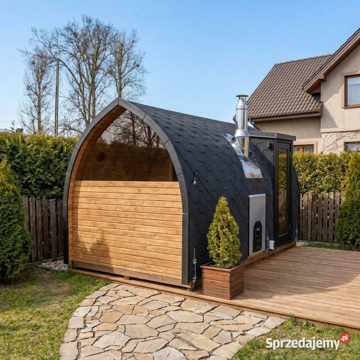 Sauna Ogrodowa RĘKI igloo 4 m PANORAMA Pozostałe sprzedam