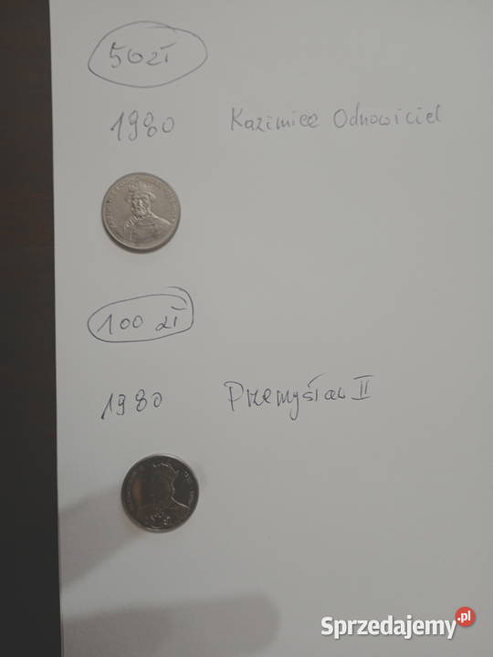 Monety z PRL różne Radziejów