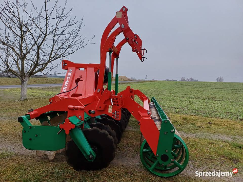 Agregat talerzowy AgroMasz 3 m hydropak Brona