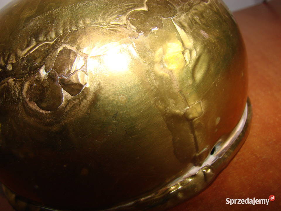 mosiężna osłonka na doniczkę wiszącaa Pruszcz Gdański