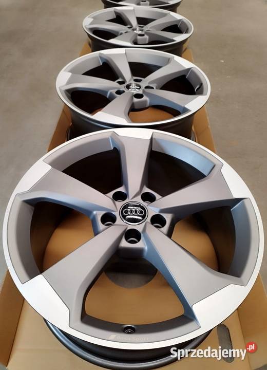 NOWE Oryginalne felgi Audi Rotor S4 A4 S5 A5 19 Grodków