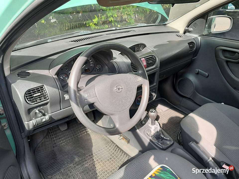 Opel Corsa C 12 pierwszy właściciel 2002 124kkm zielony mazowieckie