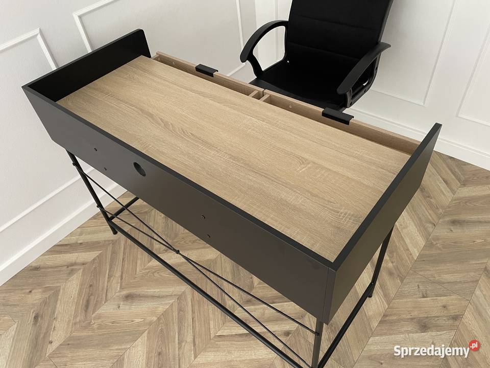 Biurka Haga z szufladami styl LOFT fotele Warszawa