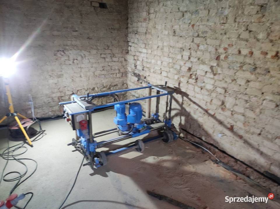 Osuszanie budynków izolacja ścian podcinka Izolacje Głogów