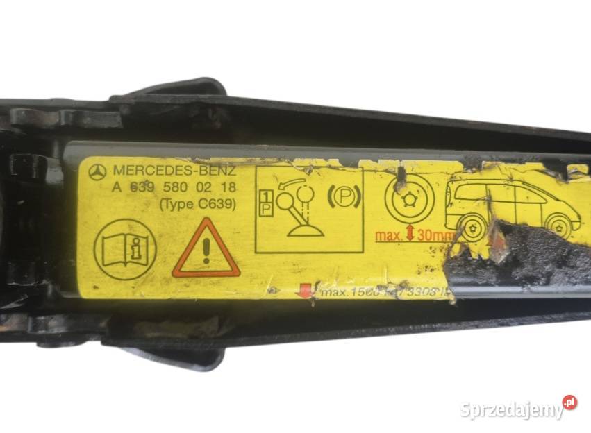 PODNOŚNIK LEWAREK SAMOCHODOWY MERCEDES W639 W Pozostałe