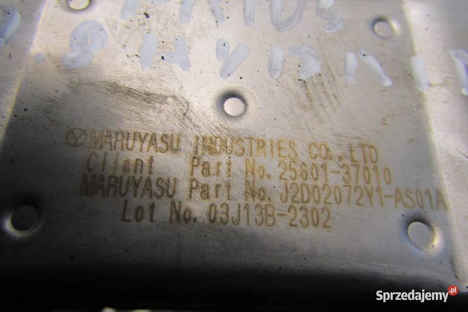 CHŁODNICZKA CHŁODNICA EGR 18 HYBRID TOYOTA PRIUS