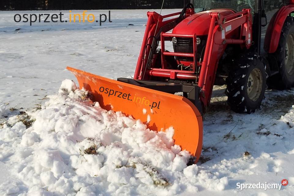 Pług do śniegu wzmocniony prosty strzałkowy śląskie Częstochowa