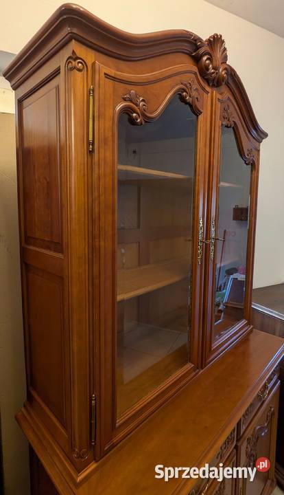 Piękny kredens ludwikowski czereśniasklep Dąbrowa Górnicza