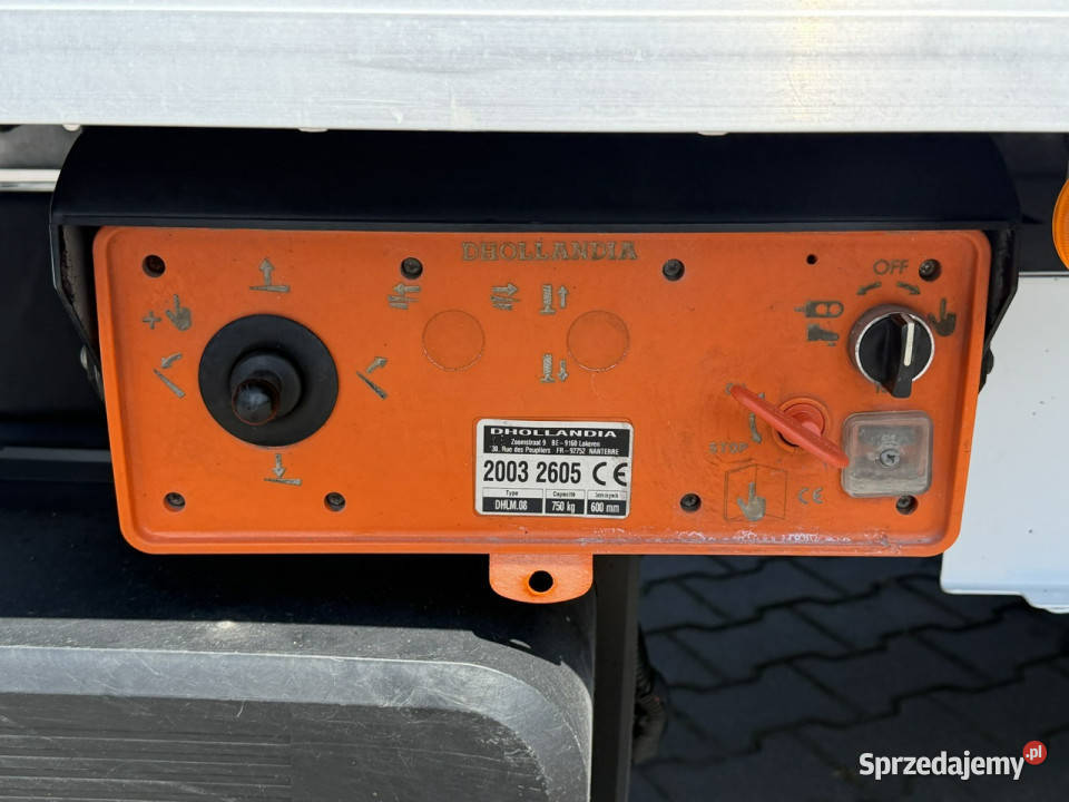 Renault Master 23 145 Kontener Drzwi Boczne bluetooth Widełki