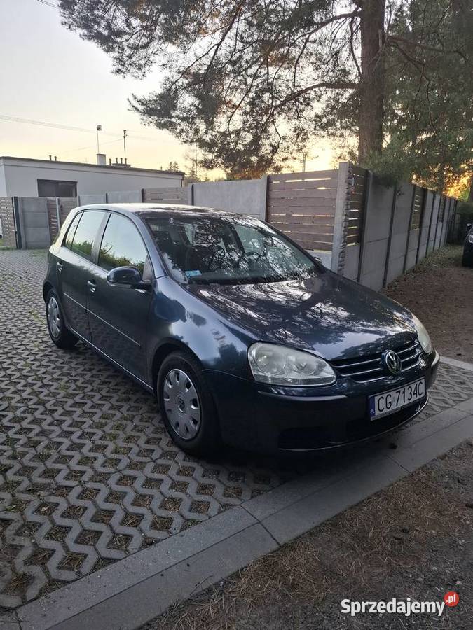 VOLKSWAGEN GOLF V ZADBANYSERWISOWANY Grudziądz