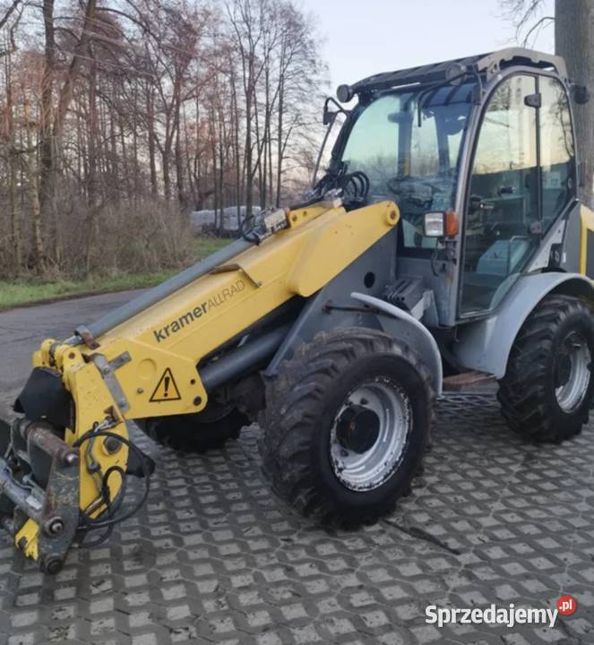 Ładowarka kołowa teleskop 2012r Kramer 750T jcb łódzkie Łowicz