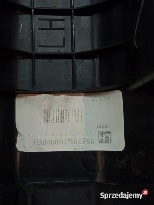 OSŁONA PROGU LEWA PRAWA KOMPLET 85870N7000