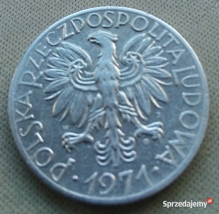 POLSKA5 1971 r ALRYBAK RZADKA ŁADNA Numizmatyka mazowieckie