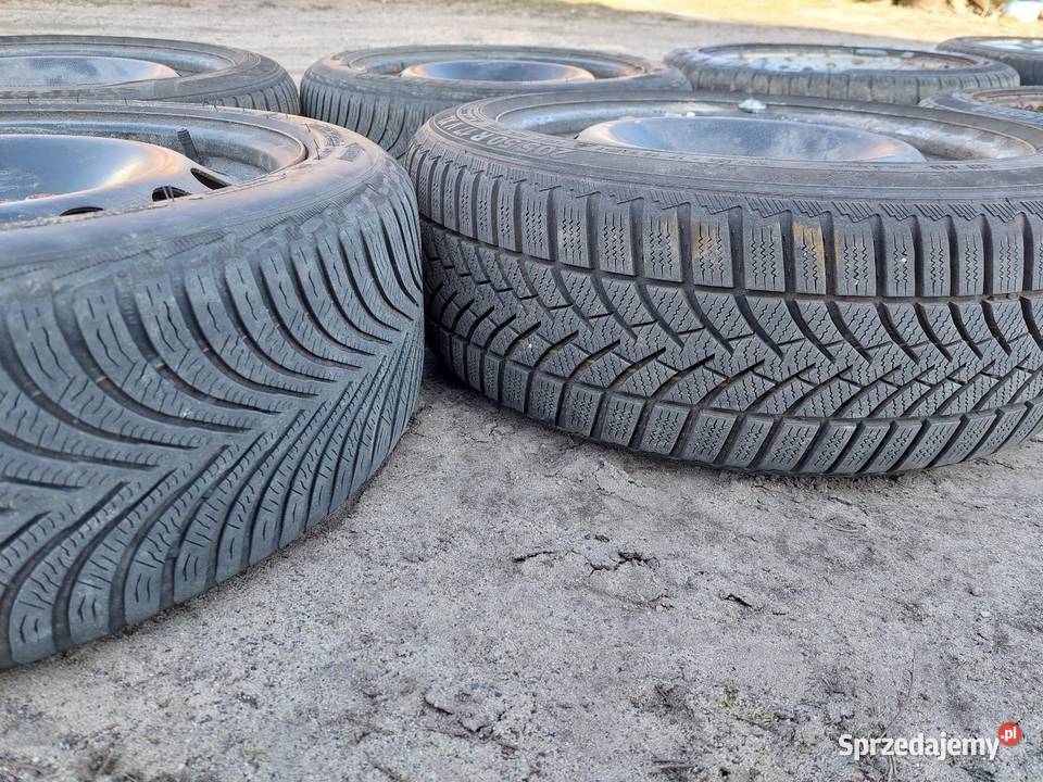 Felgi stalowe BMW 17 7J ET47 opony zimowe Truskolasy
