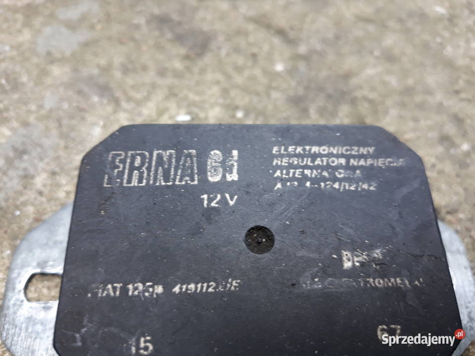 wyposazenie wnętrza fiat125p z czsów PRL Części samochodowe