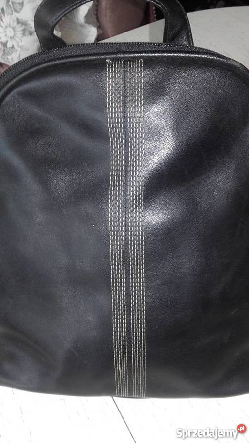 MARKOWY PLECAK ZE SKÓRY NATURALNEJ Dla kobiet Piła