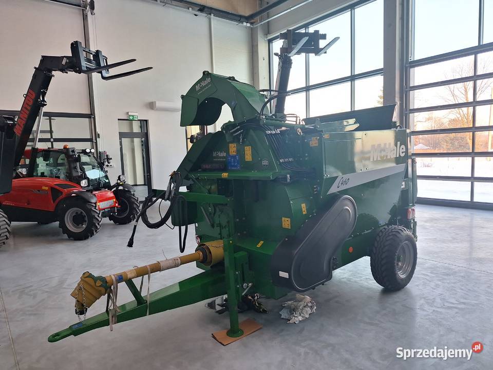 Ścielarka zaczepiana McHale C460 nieuszkodzony