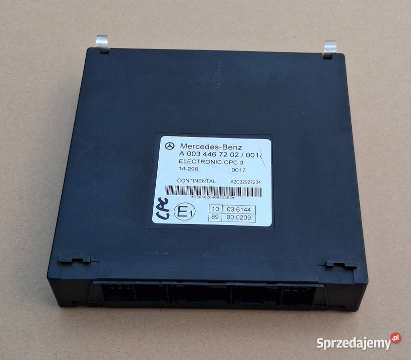 MERCEDES ACTROS MP4 MODUŁ STEROWNIK CPC3 Bieleń