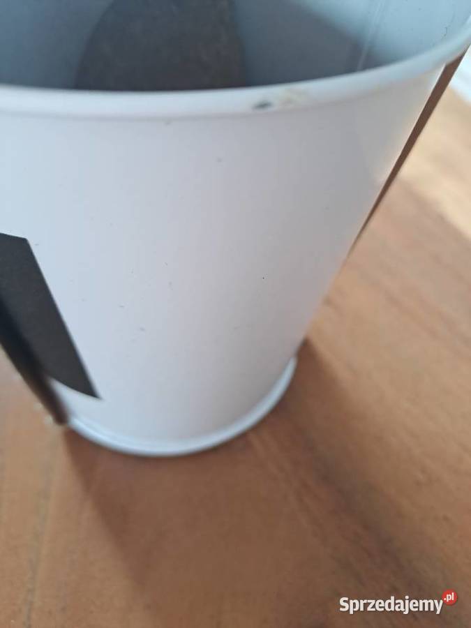 Zestaw 3x Metalowa Doniczka z miejscem do Warszawa