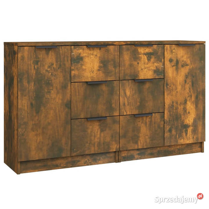 Szafki 2 przydymiony dąb 60x30x70 WM3115793 Warszawa