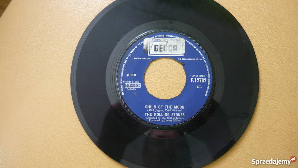 Płyta winylowa singiel The Roling Stones 1968 r Myszków