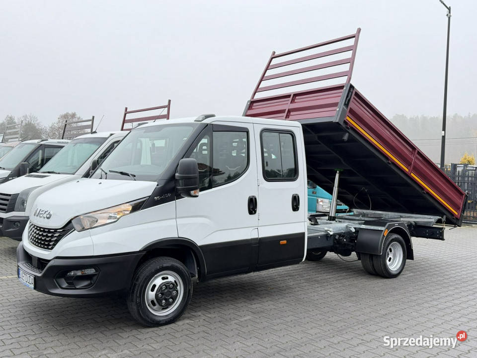 Iveco Daily 35C16 V Brygadówka Doka 7 osób KatB Widełki