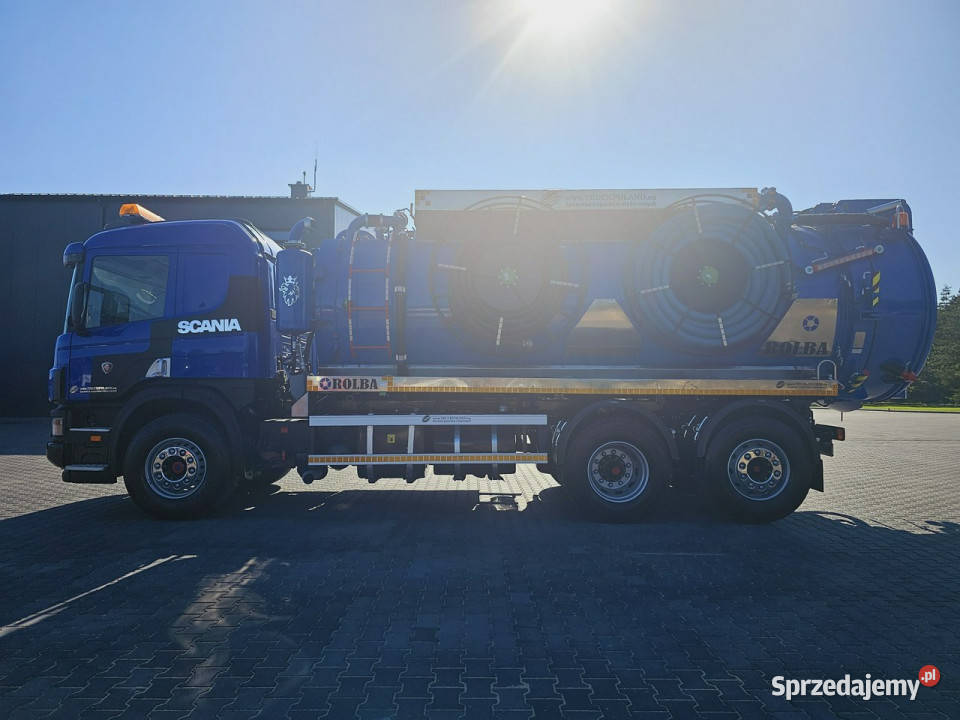 Scania WUKO ROLBA DO CZYSZCZENIA KANAŁÓW KOMBI Daleszyce