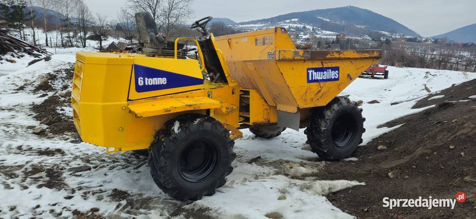 Wozidło thwaites 6ton umowa Wozidła małopolskie Łącko sprzedam