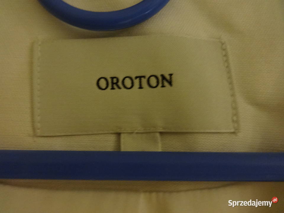 Luksusowy żakiet OROTON biały Tomaszów Mazowiecki