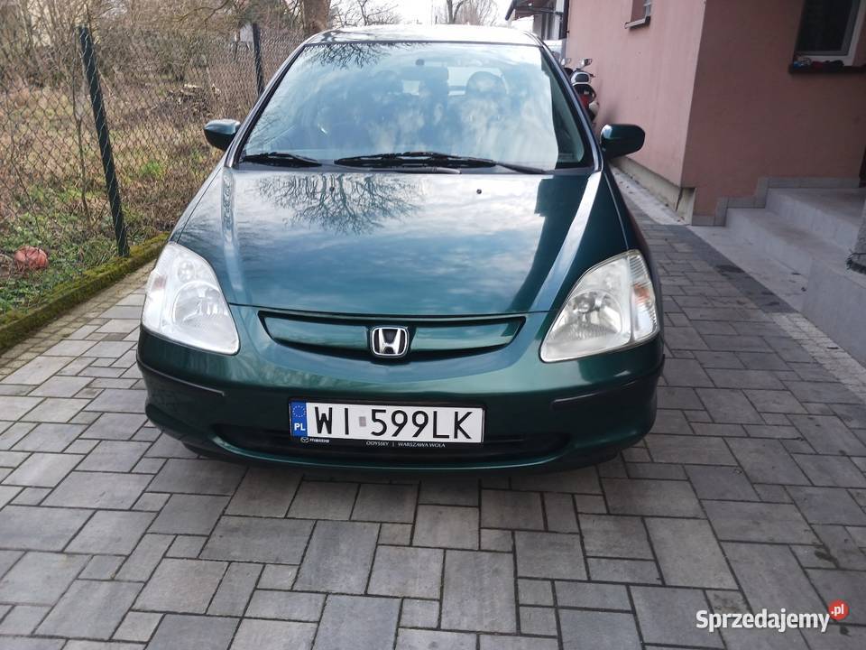 HONDA CIVIC VII 14 16V Benzyna 5D Czujniki Rok produkcji 2002 Łochów