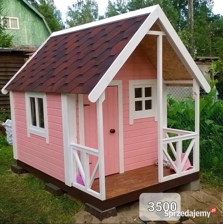 Domek drewniany plac zabaw Dębica