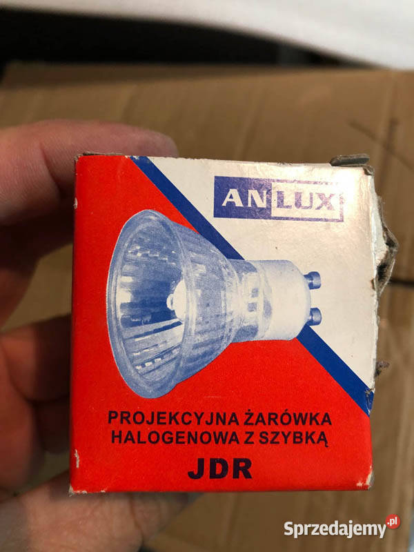 Projekcyjna żarówka halogenowa z szybką GU10 50W Kielce