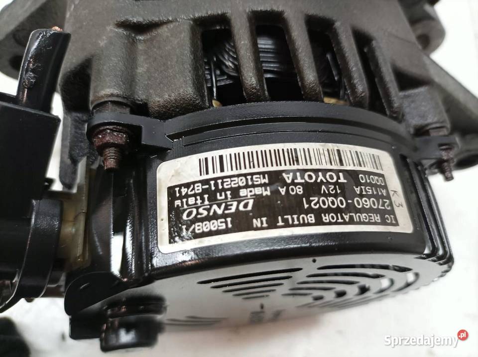 ALTERNATOR 270600Q021 10 Citroen C1 I 2005 Rok produkcji 2008 sprzedam