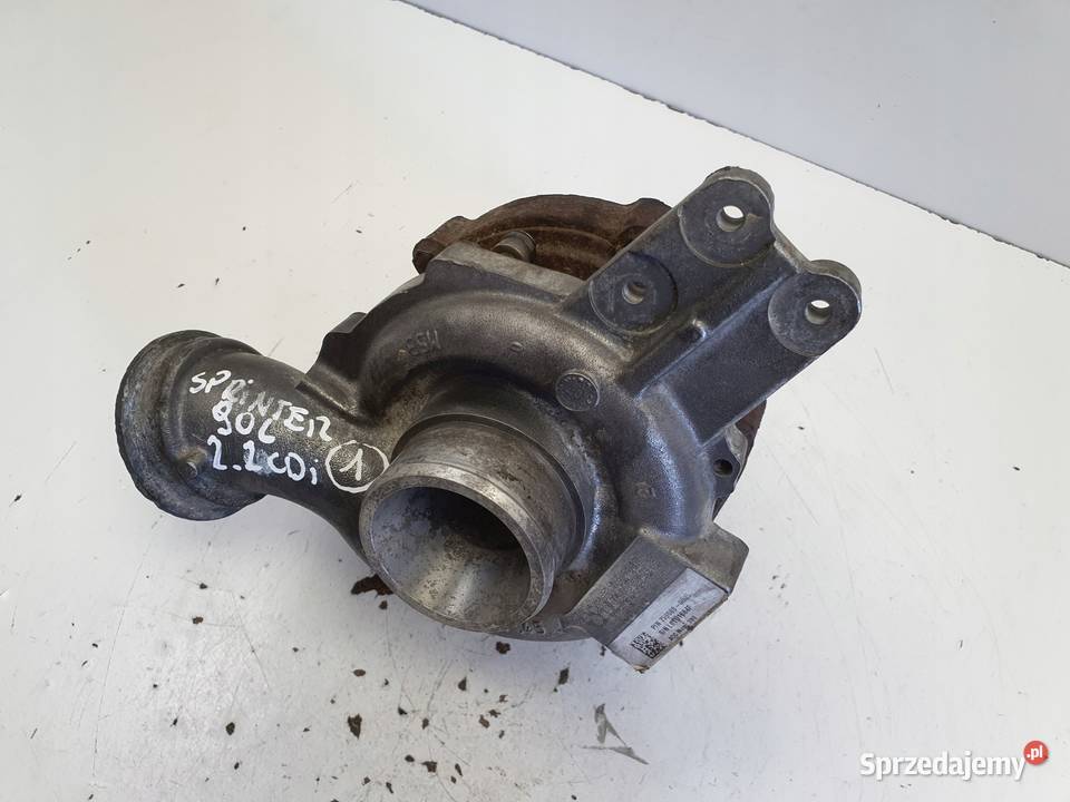 TURBOSPRĘŻARKA Mercedes Sprinter 906 22 CDI Części samochodowe lubelskie Chełm