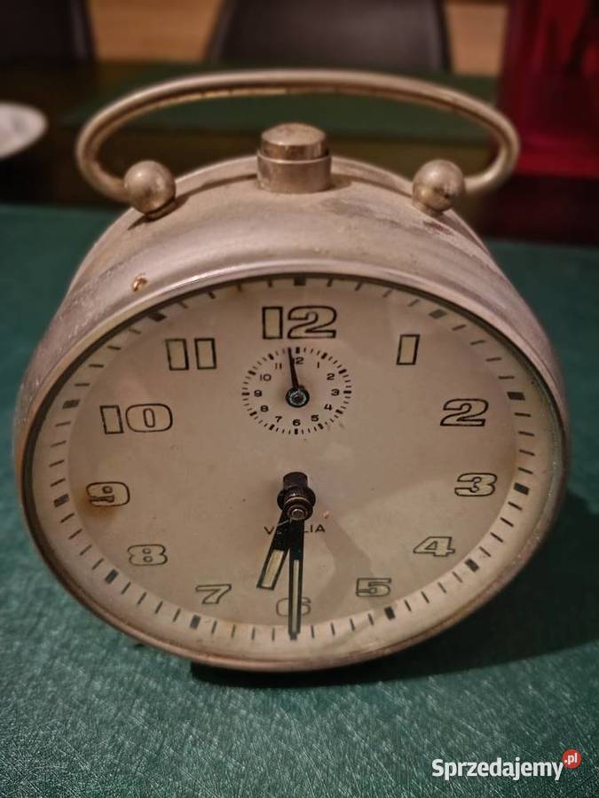 Metalowy budzik Veglia Bełchatów