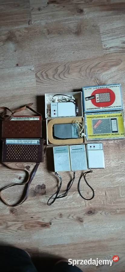 Stare radio tranzystorowe z czasów PRL u Sprawne Kraków sprzedam
