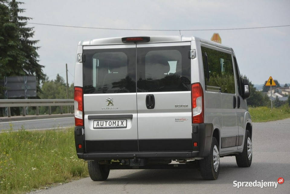 Peugeot Boxer 22BlueHDI 9 osobowy FV23 gwarancja światła przeciwmgielne Sędziszów Małopolski